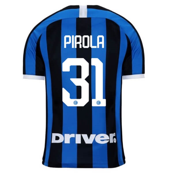 Camiseta Inter Milan NO.31 Pirola Primera equipación 2019-2020 Azul